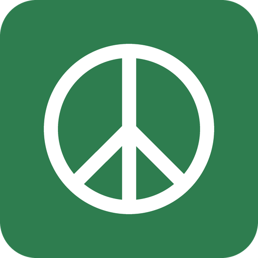 Peace symbol for Give Peace a Chance